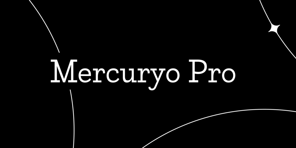 Meet the new Mercuryo Pro! 