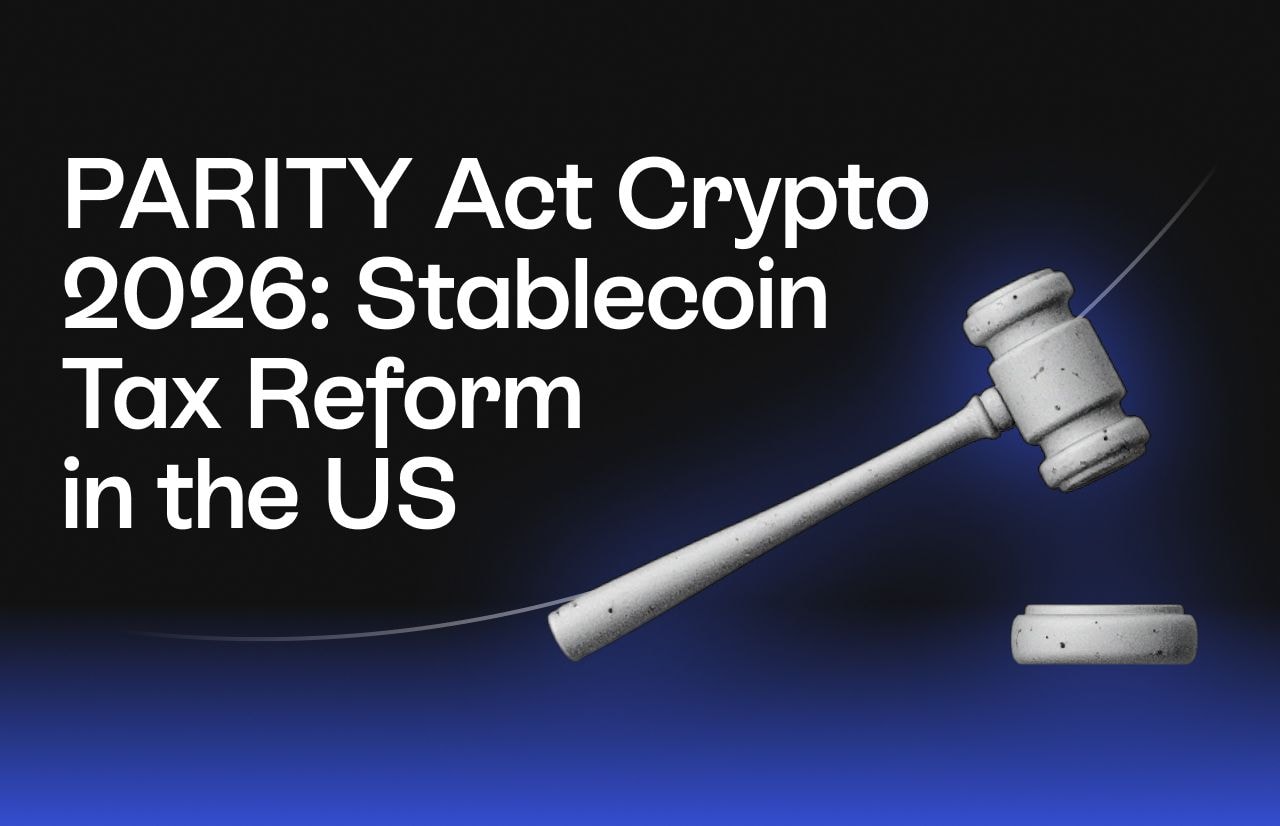 PARITY Act Crypto 2026: Stablecoin Tax Reform in the US