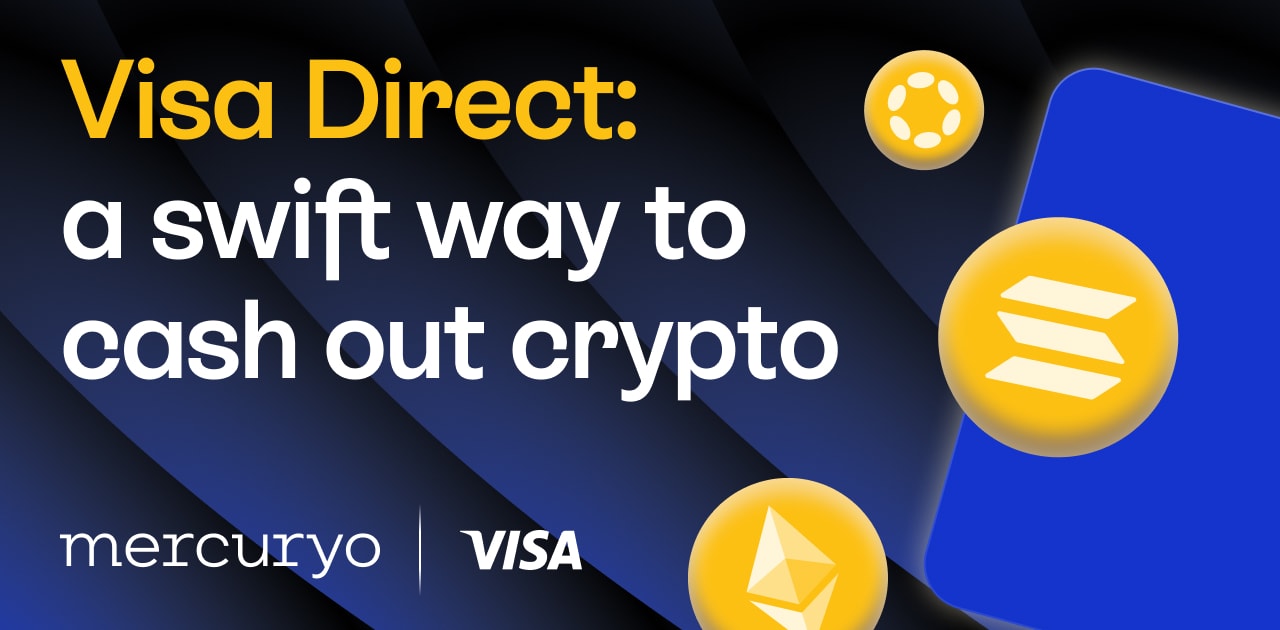 Visa and Mercuryo make cashing out crypto a matter of minutes